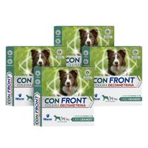 Kit 4 Coleira Confront World Pet com Deltametrina - para Cães Pequenos/Grandes 65cm 25g Kit 4 Coleira Confront World Pet com Deltametrina - para Cães Pequenos/Grandes 65cm 25g