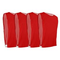 Kit 4 Coletes de Futebol Infantil 3 a 7 Anos Esportivo Poliéster