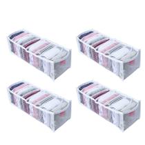 Kit 4 Colmeia Organizador de Gaveta para Roupa Bebê, Calcinha, Cueca e Meias - Amilplast