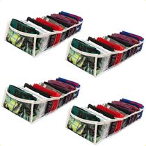 Kit 4 Colméia Organizadora De Gavetas Transp. 10 Nichos P