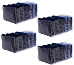Kit 4 Colmeia Organizadora Gaveta Armário Grande Calça Jeans - Secalux