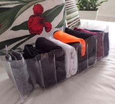 kit 4 Colmeia Organizadora Transparente sem bordas