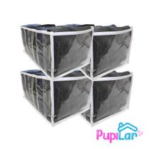 Kit 4 colmeias organizadoras jeans/gg (20x25x40) p/ calças Kit 4 colmeias organizadoras jeans/gg (20x25x40) p/ calças