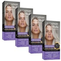 Kit 4 Coloração Alfaparf Alta Moda 12.111 Corretor Matizador Kit 4 Coloração Alfaparf Alta Moda 12.111 Corretor Matizador