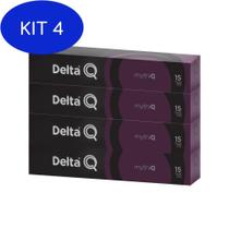 Kit 4 Combo Café Delta Q Mythiq Intensidade 15