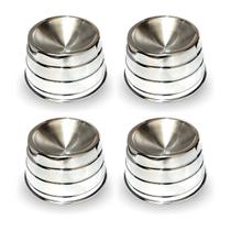 Kit 4 Comedouro Ergonômico Elevado Para Gatos Pet