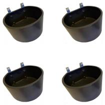 Kit 4 Comedouros 8 Litros Abecel Cachorro, Cabra, Carneiro, etc.