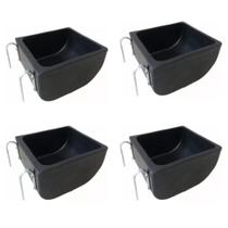 Kit 4 Comedouros Cocho Abecel 30x26x16 Super Resistente