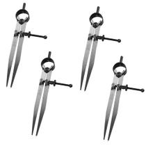 Kit 4 Compasso Reto para Mecânico 6 Polegadas 150mm
