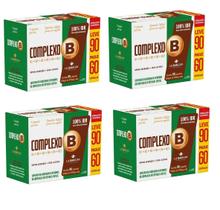 Kit 4 Complexo B 400mg Leve 90 Pague 60 Cps - La San Day Kit 4 Complexo B 400mg Leve 90 Pague 60 Cps - La San Day