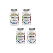 Kit 4 Complexo B B3 B5 B6 B2 B9 B7 B12 4x60 Caps Flora Nativa Kit 4 Complexo B B3 B5 B6 B2 B9 B7 B12 4x60 Caps Flora Nativa