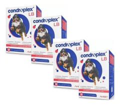 Kit 4 Condroplex Lb Suplemento Alimentar Cães Cão Grandes