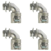 Kit 4 Conector Box Curvo 1 Tramontina Alumínio Com Rosca Kit 4 Conector Box Curvo 1 Tramontina Alumínio Com Rosca