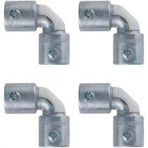 Kit 4 Conector Curvo S/ Rosca 1 Polegada Tramontina