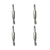 Kit 4 Conectores P10 Macho Linha PLG P10 NINJA - SANTO ANGELO Kit 4 Conectores P10 Macho Linha PLG P10 NINJA - SANTO ANGELO