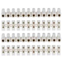 Kit 4 Conectores para Fio Barra 06mm 12 Polos 8458 - Brasfort