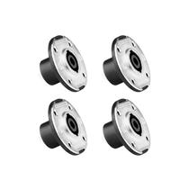 Kit 4 Conectores Speakon Fêmea Painel Redondo Com Trava Metálica 4 Vias Q-255 CSR Kit 4 Conectores Speakon Fêmea Painel Redondo Com Trava Metálica 4 Vias Q-255 CSR