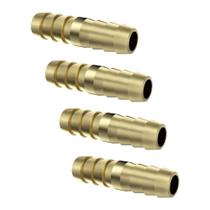 Kit 4 Conexão Emenda Para Gás Multiuso TM 3/8" Em Latão Imar