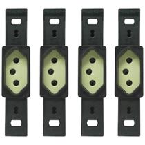 Kit 4 Conjunto 1 Tomada 2p+t 20a 250v Silentoque Pial Kit 4 Conjunto 1 Tomada 2p+t 20a 250v Silentoque Pial