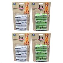 Kit 4 Conjunto de Saquinho Coletror Higiênico Para Pet 4L Sanremo