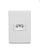 Kit 4 Conjunto Tomadas De Embutir 10a Modular Branco Ilumi Kit 4 Conjunto Tomadas De Embutir 10a Modular Branco Ilumi