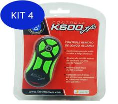 Kit 4 Controle Longa Distancia JFA K600 Preto/Verde