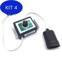 Kit 4 Controle Para Exaustor Cozinha Churrasqueira Banheiro