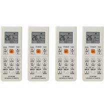 Kit 4 Controle Remoto Ar Condicionado Universal Kt-9018e