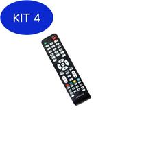 Kit 4 Controle Remoto Gigasat Para Tv Lcd/led Cce Gs-stile