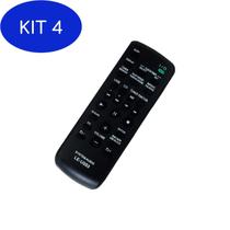 Kit 4 Controle Remoto Para Aparelho De Som Sony RMSCU37B MHCESX6