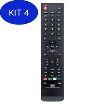 Kit 4 Controle Remoto Para TV Lcd Led Sti Semp TCL - MXT