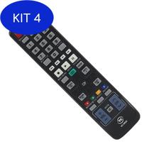 Kit 4 Controle remoto Samsung Ht5000 home Theater Blueray VC8025