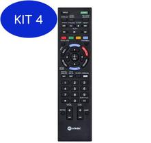 Kit 4 Controle Remoto Tv Lcd/Led Sony Smart Tv Rm-Yd101
