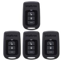 Kit 4 Controles Remoto Para Central de Alarme XAC 8000 Intelbras