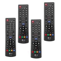 Kit 4 Controles Remotos LG Smart TV 3D AKB75055701