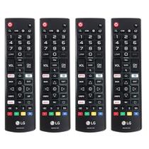 Kit 4 Controles Remotos LG TV Smart Original Navegação Intuitiva AKB75675304