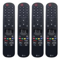 Kit 4 Controles Smart Magic MR22GA TV LG 50UQ8050PSB, 55UQ801C0SB, 65UQ8050PSB - AKB76039903 Kit 4 Controles Smart Magic MR22GA TV LG 50UQ8050PSB, 55UQ801C0SB, 65UQ8050PSB - AKB76039903