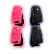 Kit 4 Controles Tx Top Ipec 433mhz Rosa E Preto 3v