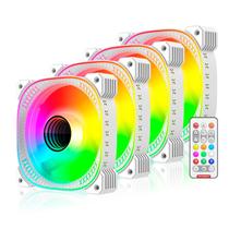 Kit 4 cooler fan coolmoon ty1 pwm argb 3 pinos + controlador Kit 4 cooler fan coolmoon ty1 pwm argb 3 pinos + controlador