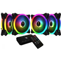 Kit 4 Cooler Fan Gamdias Aeolus, 120Mm, Rgb - M2-1204R