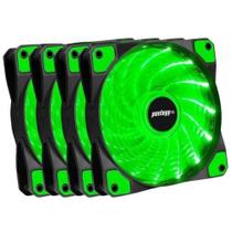 Kit 4 Cooler Fan High Quality Led (Escolha o seu) 120mm Gabinete Pc Gamer Ventoinha