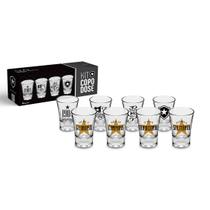 Kit 4 Copo Dose KazzaVip Vidro Oficial Licenciado Botafogo Football Club 60ml Cada Incolor Kit 4 Copo Dose KazzaVip Vidro Oficial Licenciado Botafogo Football Club 60ml Cada Incolor