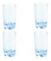 Kit 4 Copos De Policarbonato Resistente Náutico Barco 370ml Kit 4 Copos De Policarbonato Resistente Náutico Barco 370ml