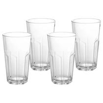 Kit 4 Copos De Tritan Resistente Náutico Para Cerveja 370ml Kit 4 Copos De Tritan Resistente Náutico Para Cerveja 370ml