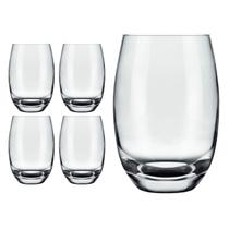 Kit 4 Copos de Vidro 450ml California Redondo Transparente Kit 4 Copos de Vidro 450ml California Redondo Transparente