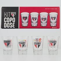 Kit 4 Copos Dose São Paulo Kit 4 Copos Dose São Paulo