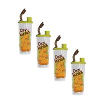 Kit 4 Copos Infantis Tupperware com Bico Capivaras 470ml