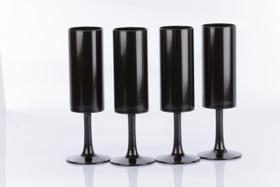 Kit 4 Copos Tulipas Taças Acrilico 250ml Moda do Chef Kit 4 Copos Tulipas Taças Acrilico 250ml Moda do Chef