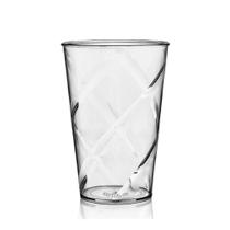 Kit 4 Copos Twister 700 Ml Krystalon Transparente Acrílico