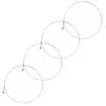 Kit 4 Corda avulsa Violino 2a Lá Aço Dominante Orquestral